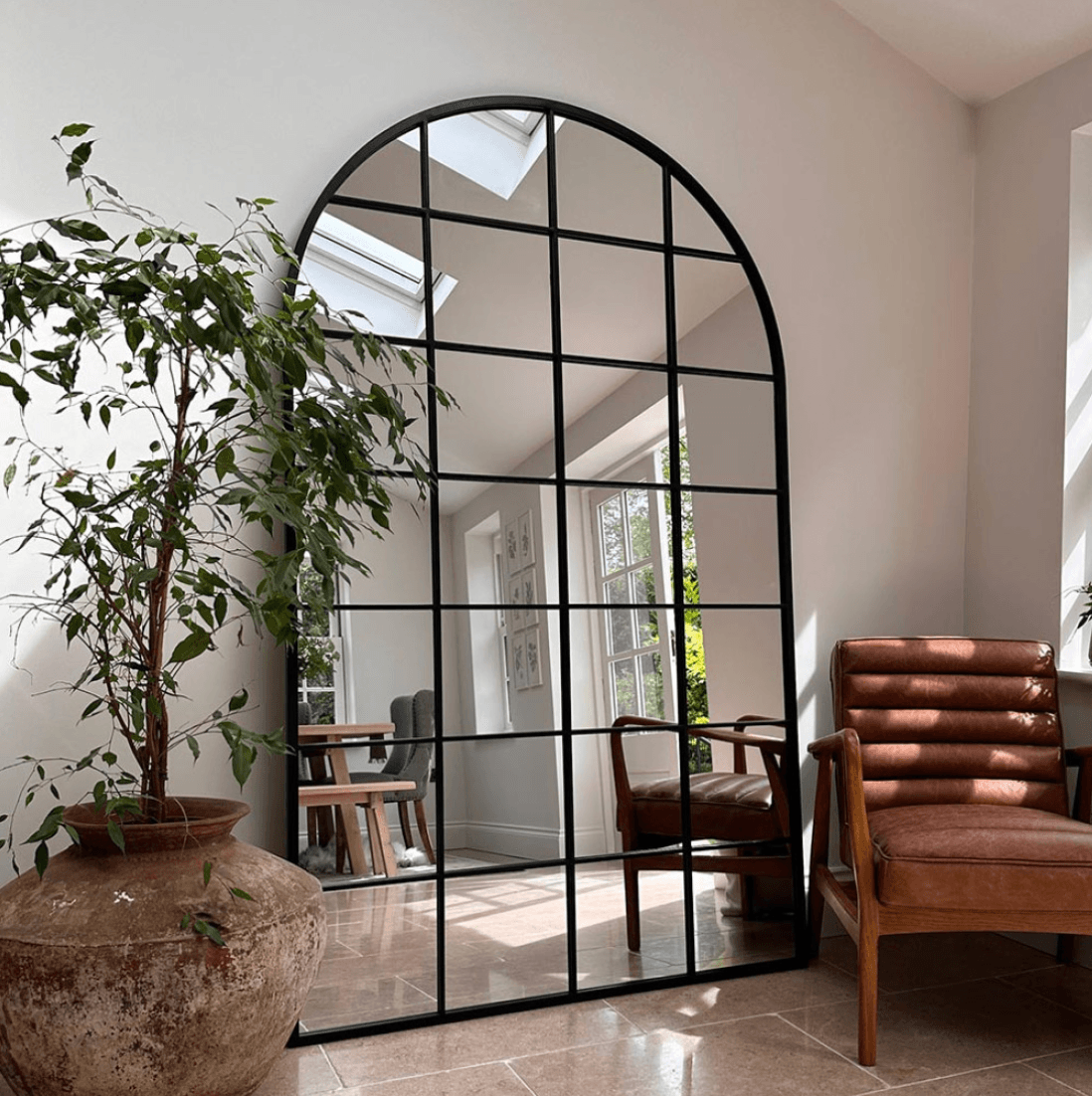 Large window design Arc mirrors — 3