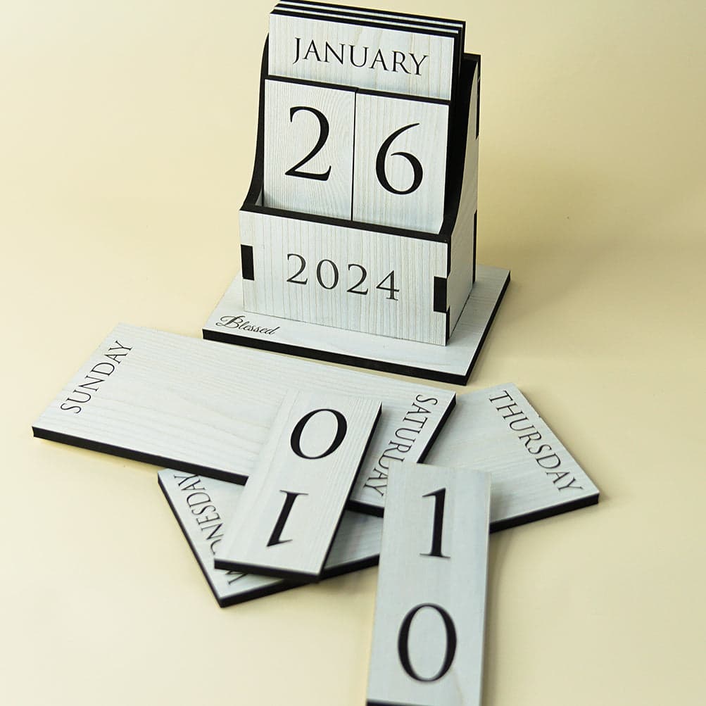 Wooden Calendar 2024 — 2