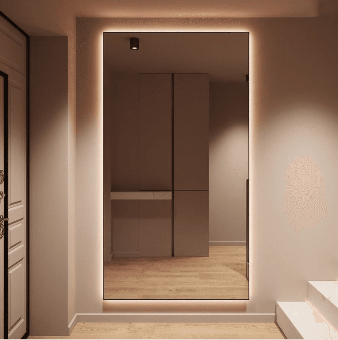 Large Rectangle LED lights mirror Amazing Quality — 2