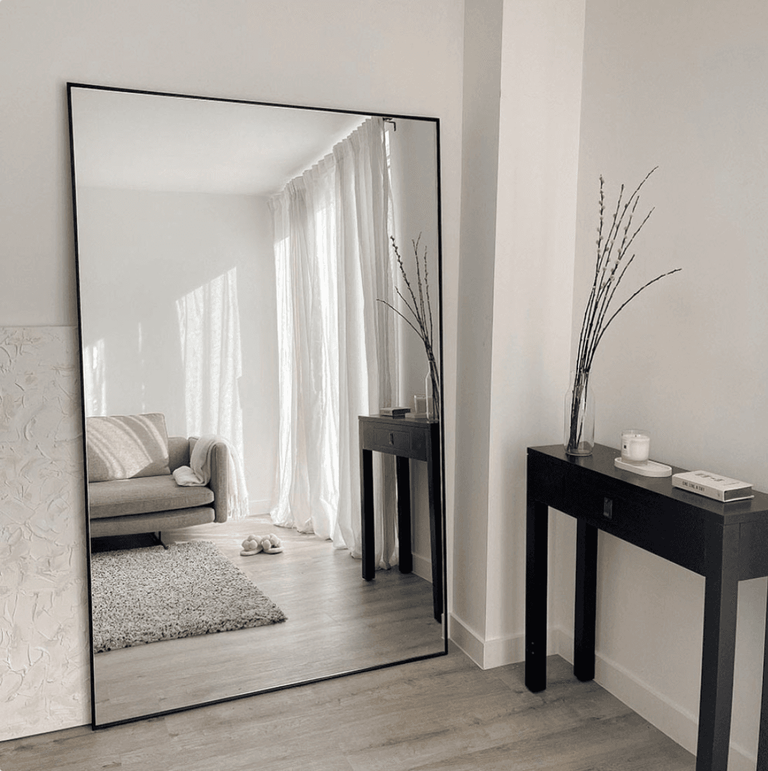 Rectangular mirrors with frame — 2