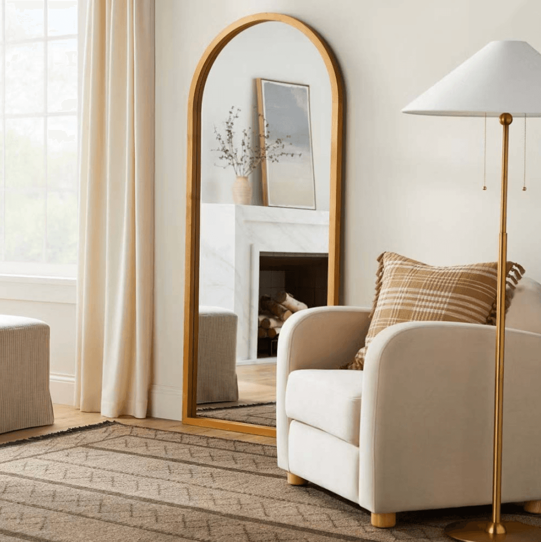Large arched mirrors See Your Home Shine — 2