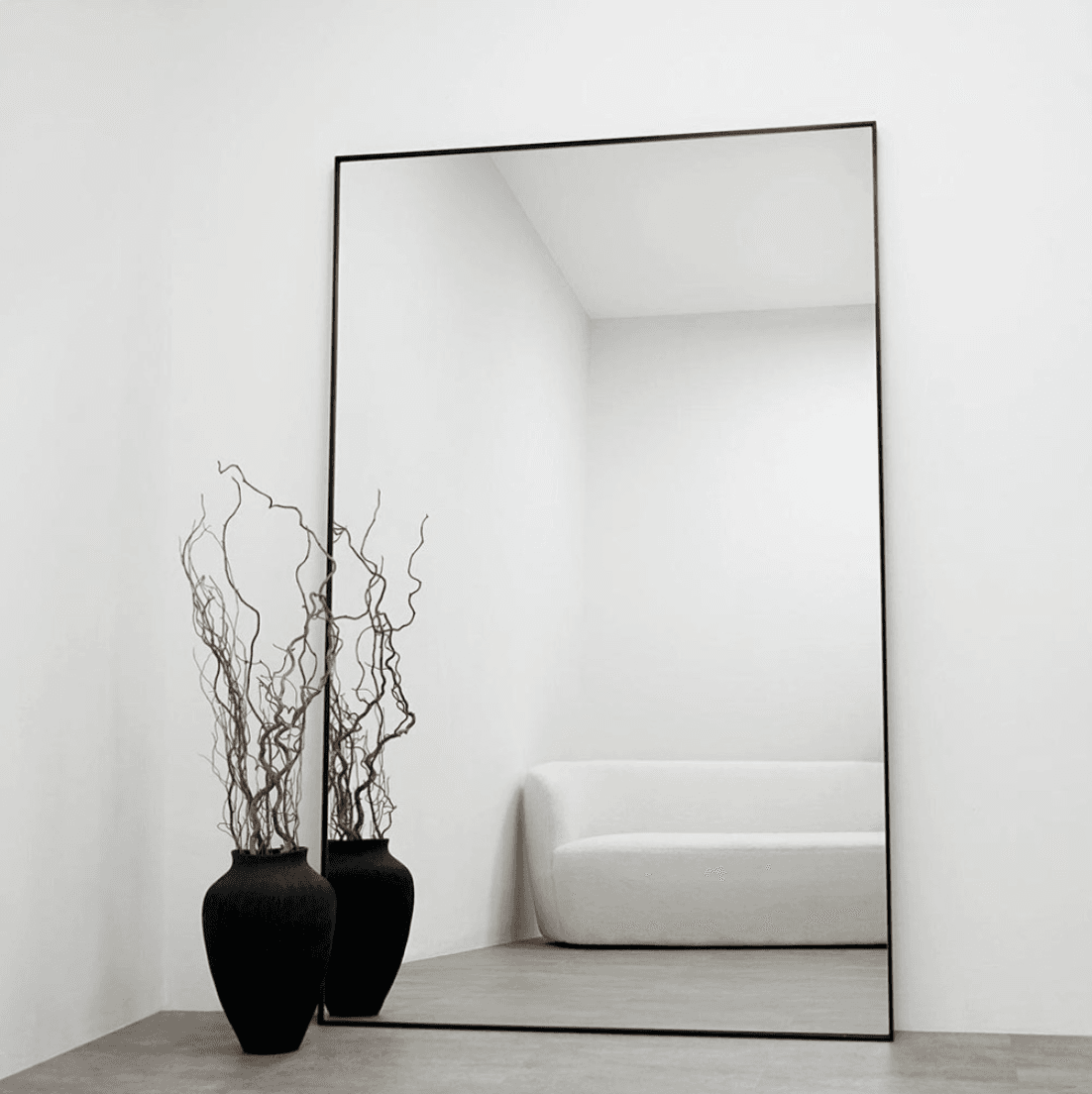 Rectangular mirrors with frame — 3